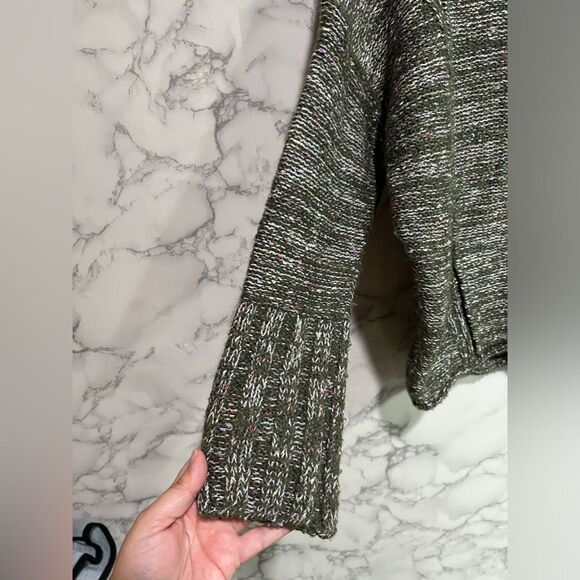 Anthropologie Pilcro Textured Cowlneck Sweater Sz S/P - Picture 4 of 11